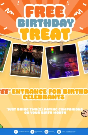 FREE Birthday Treat to J Castle